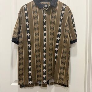 Tabasco Golfball Patterned Men's Shirt